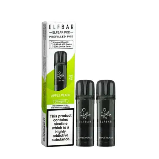 Elf Bar 600 Prefilled Replacement Pods – Box of 10 Elf Bar