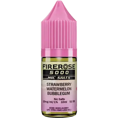 Firerose 5000 10ml Nic Salts E-liquids Box of 10 FireroseNot Found Vape wholesale supplies