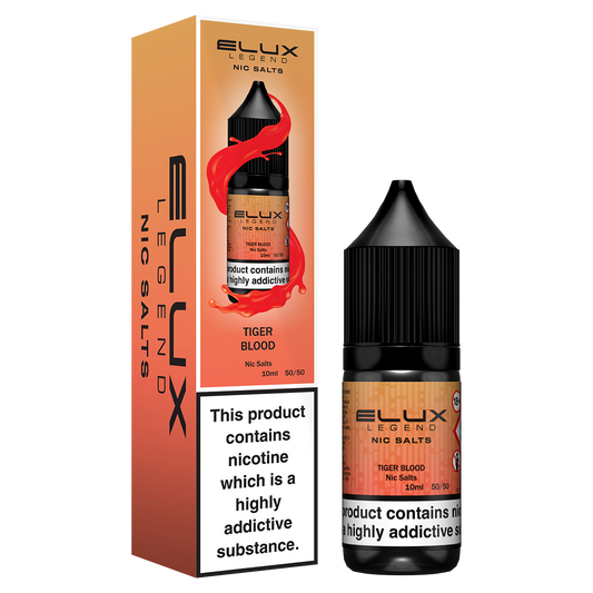 Elux Legend Nic Salts 10mg - Tiger Blood