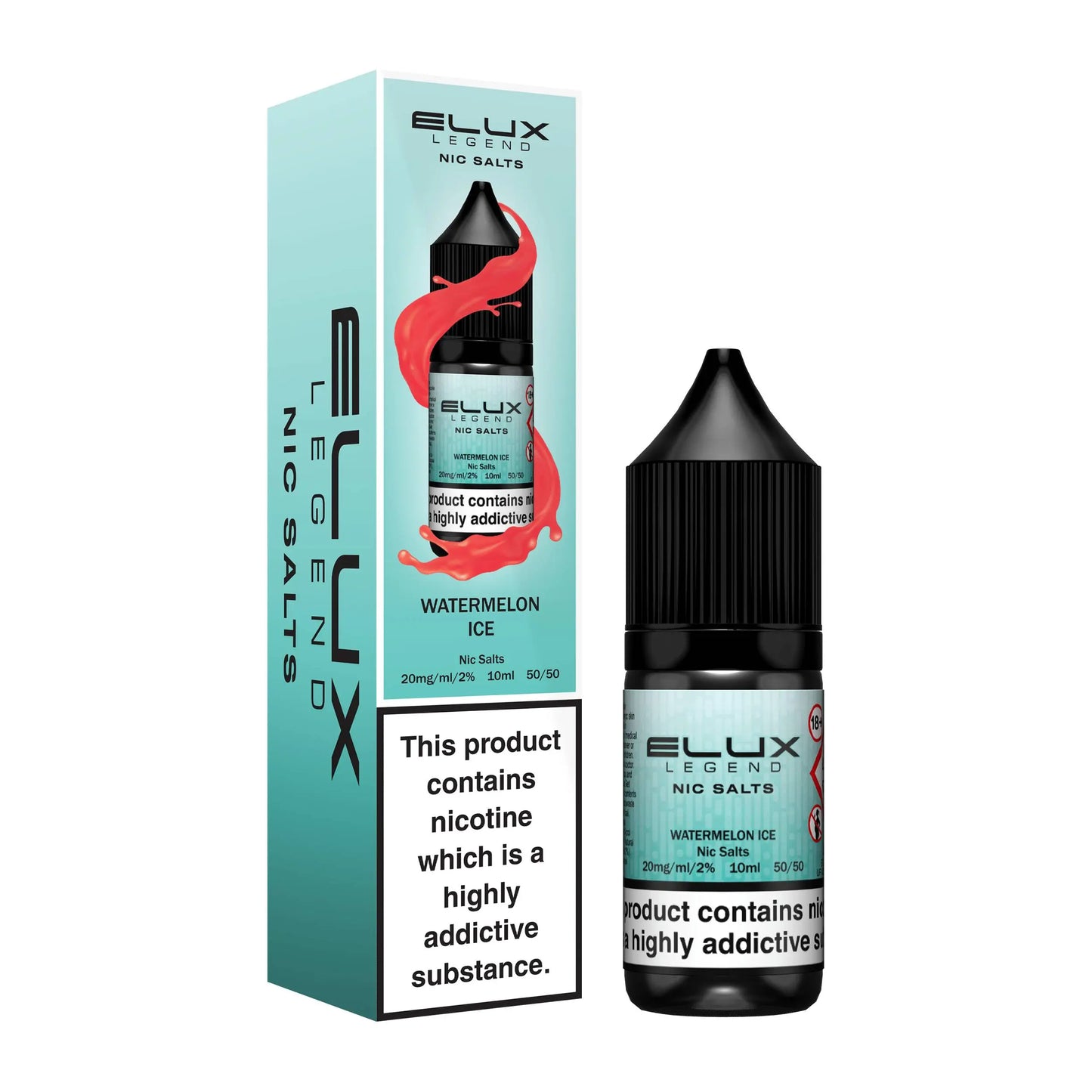 Elux Legend Nic Salts 10mg - Watermelon Ice