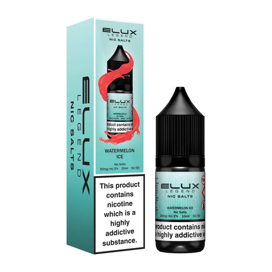 Elux Legend Nic Salts 10mg - Watermelon Ice