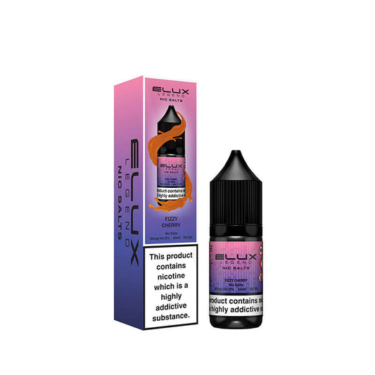 Elux Legend Nic Salts 10mg - Fizzy Cherry