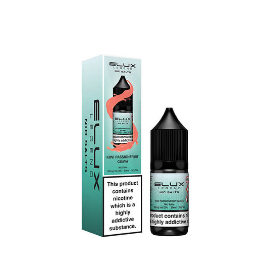 Elux Legend Nic Salts 10mg - Kiwi Passion Fruit Guava