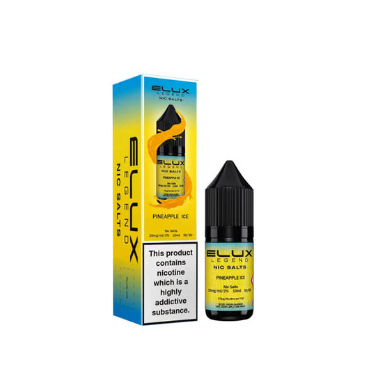 Elux Legend Nic Salts 10mg - Pineapple Ice