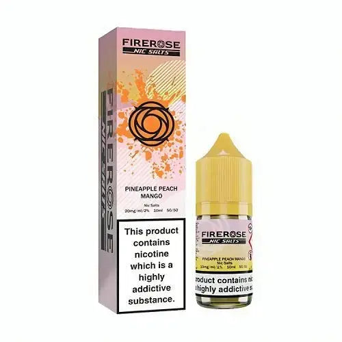 Firerose 5000 10ml Nic Salts E-liquids Box of 10 FireroseNot Found Vape wholesale supplies