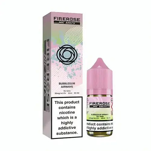 Firerose 5000 10ml Nic Salts E-liquids Box of 10 FireroseNot Found Vape wholesale supplies