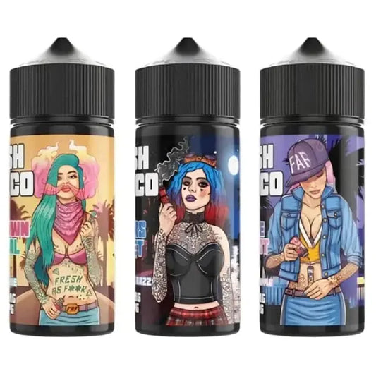 Fresh Vape Co 100ml Shortfill - Vape wholesale supplies