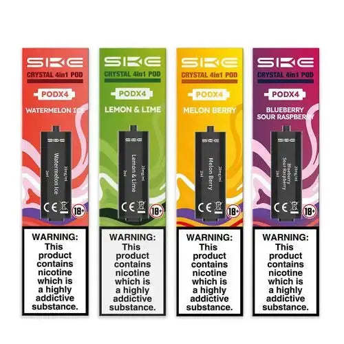 SKE CRYSTAL 4IN1 Prefilled Vape Pods - Vape Mart Uk