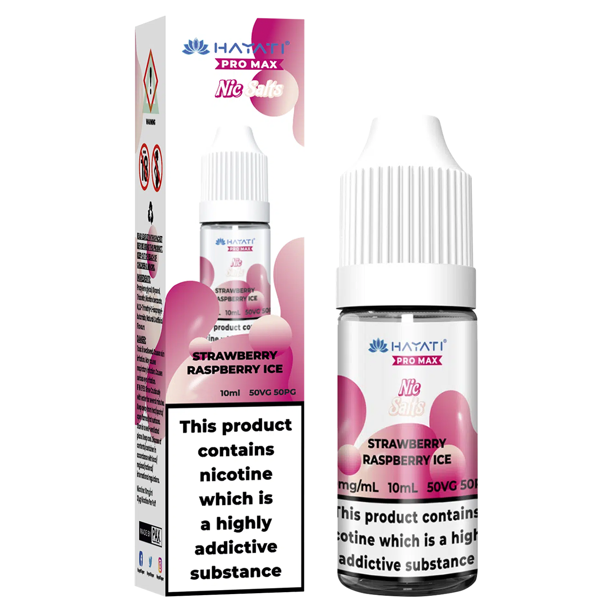 Hayati Pro Max Nic Salt 20mg - Rocky Candy Orange