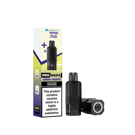 Hayati Pro Max+ 6000+ Pods  Blue Razz Lemonade