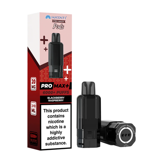 Hayati Pro Max+ 6000+ Pods  Blackberry Raspberry