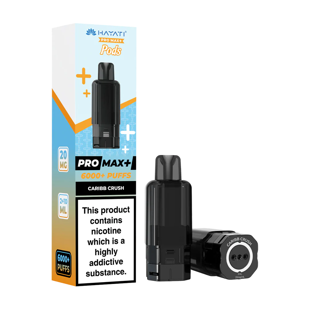 Hayati Pro Max+ 6000+ Pods  Caribb Crush