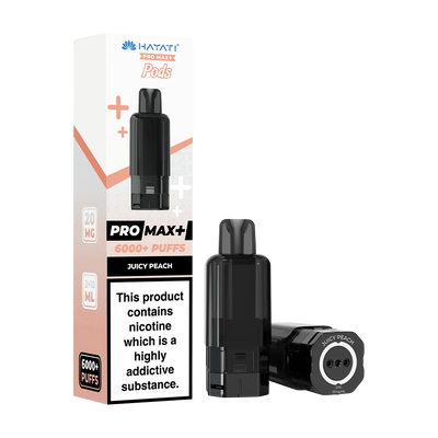Hayati Pro Max+ 6000+ Pods  Juicy Peach