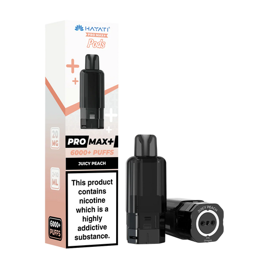 Hayati Pro Max+ 6000+ Pods  Juicy Peach