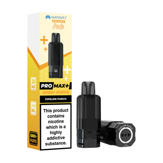 HAYATI PRO MAX+ 6K POD PIPELINE PUNCH BOX OF 5