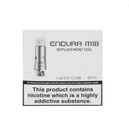 Endura M18 BVC Coils (5 Pack) - Vape Mart Uk