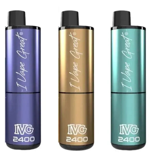 IVG 2400 Disposable Pod Device 20MG - Box of 5 - Vape wholesale supplies 