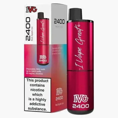 IVG 2400 Disposable Pod Device 20MG - Box of 5 - Vape wholesale supplies 
