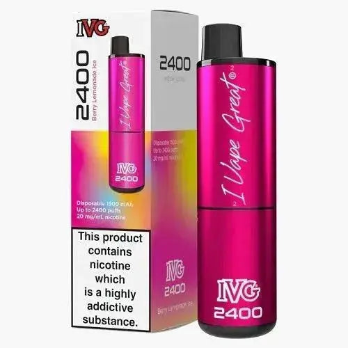 IVG 2400 Disposable Pod Device 20MG - Box of 5 - Vape wholesale supplies