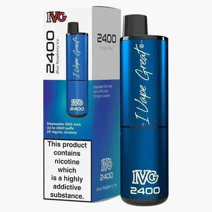IVG 2400 Disposable Pod Device 20MG - Box of 5 - Vape wholesale supplies