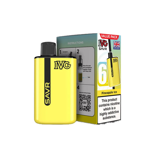 IVG SAVR Legal Big Puff Device  Pink Lemonade