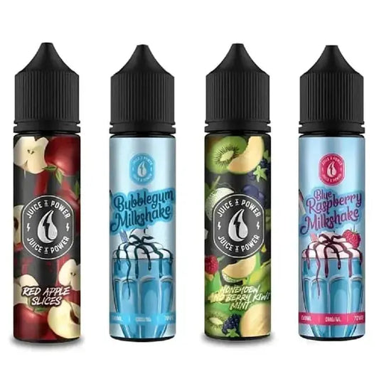 Juice 'N' Power All Ranges 50ml Shortfill My Store