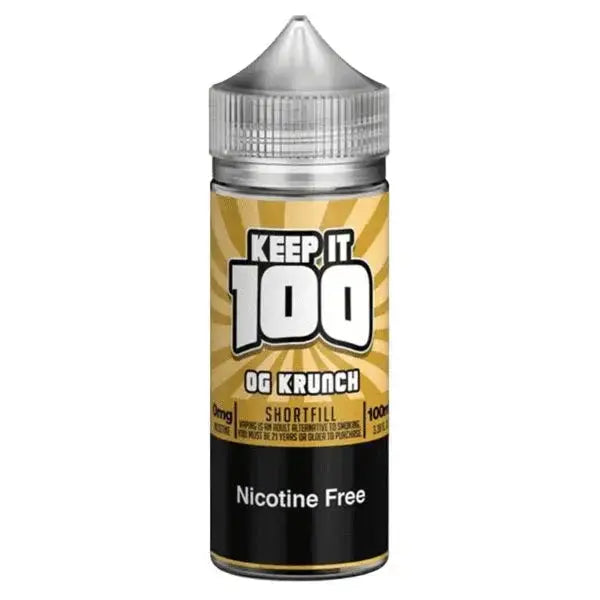 Keep It 100 OG Series 100ml Shortfill - Vape wholesale supplies