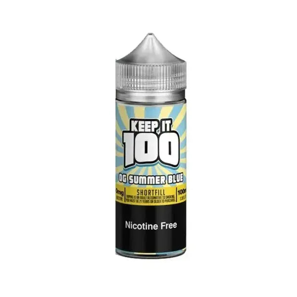 Keep It 100 OG Series 100ml Shortfill - Vape wholesale supplies
