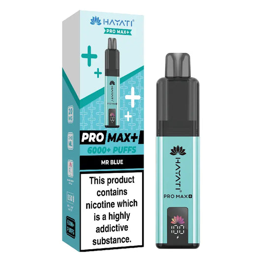 Hayati PRO MAX+ 6000+ Kits  Mr Blue