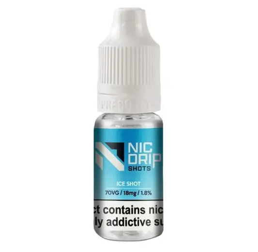 NIC DRIP - 70VG - 18MG - ICE SHOT My Store