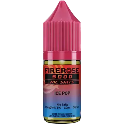 Firerose 5000 10ml Nic Salts E-liquids Box of 10 FireroseNot Found Vape wholesale supplies