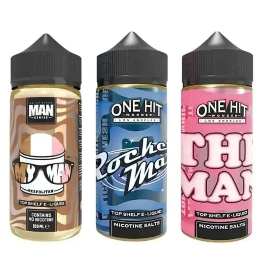 One Hit Wonder Man 100ML Shortfill - Vape wholesale supplies