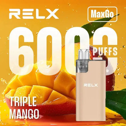 Relx Max Go 6000 Disposable Vape- Box of 5 RELXNot Found Vape wholesale supplies