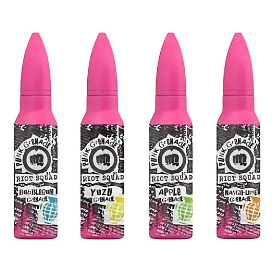 Riot Squad Grenade Range 50ml Shortfill My Store