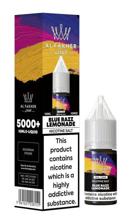 Al Fakher Nic Salt 10ml E-Liquid Box of 10 Al FakherNot Found Vape wholesale supplies