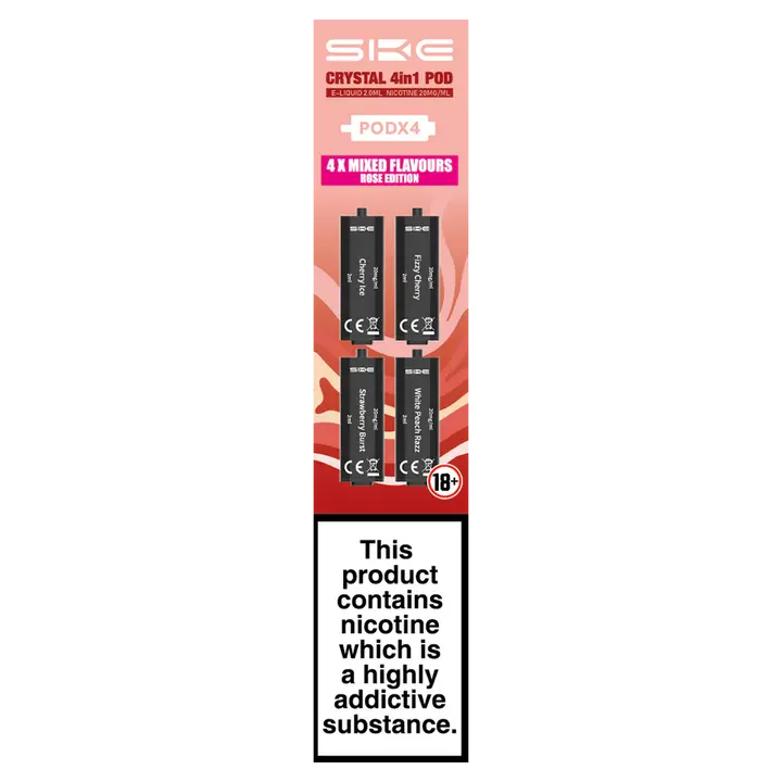 SKE CRYSTAL 4IN1 Prefilled Replacement Vape Pods Vape wholesale supplies