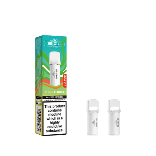 SKE Crystal Vape Pro 600 Prefilled Pods Compliant Post June 1st  JUNGLE JUICE