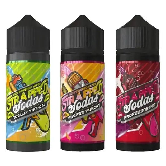 Strapped Sodas 100ML Shortfill My Store