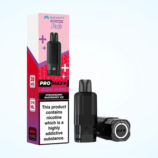 Hayati Pro Max+ 6000+ Pods  Strawberry Raspberry Ice