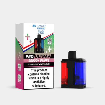 Hayati Pro Ultra+ 25K Pods Compliant Post June 1st  Strawberry Watermelon