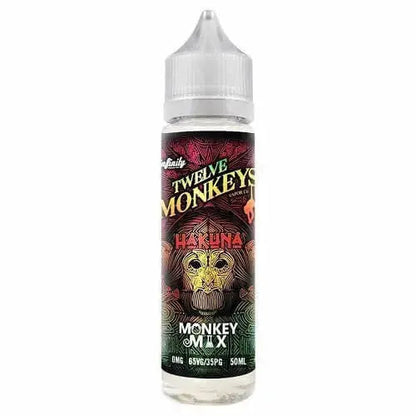 Twelve Monkeys Shortfill 50ml E-Liquid My Store