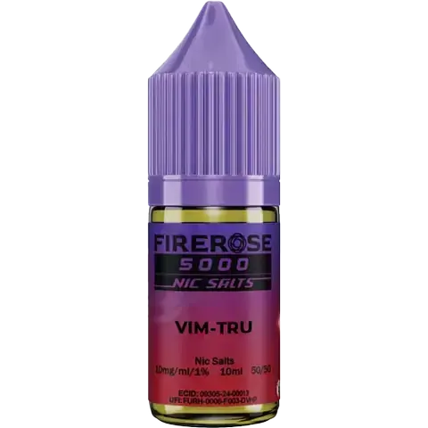 Firerose 5000 10ml Nic Salts E-liquids Box of 10 FireroseNot Found Vape wholesale supplies